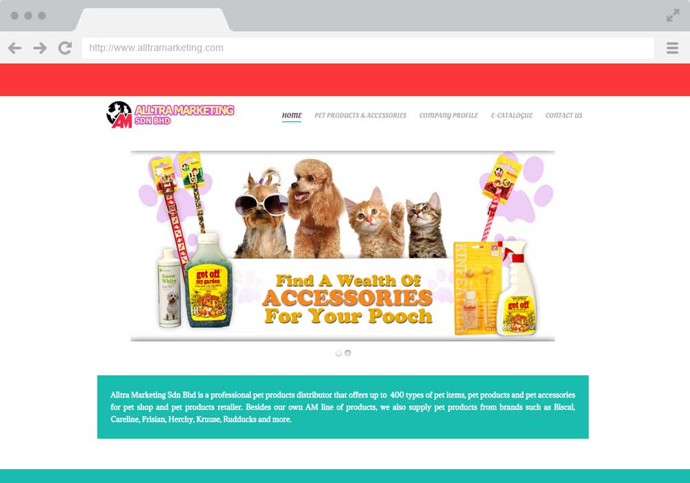 Altra website project by EZU