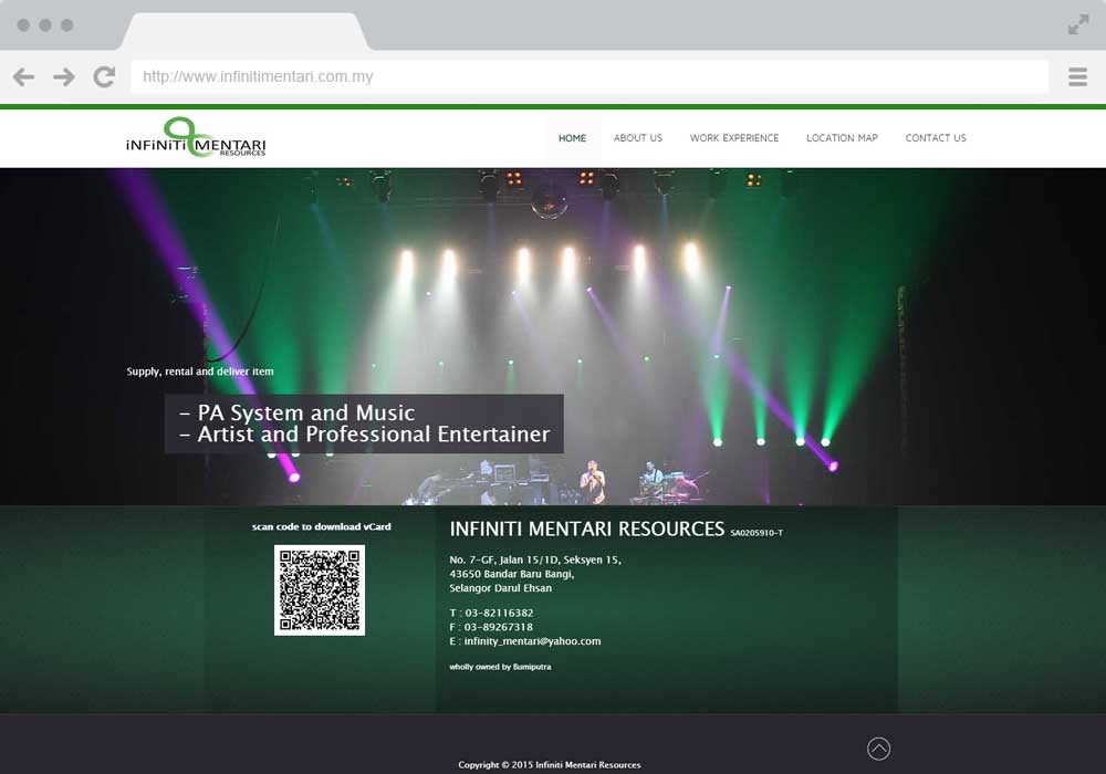IM website project by EZU