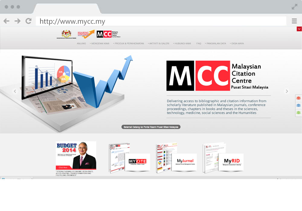 MYCC website project by EZU