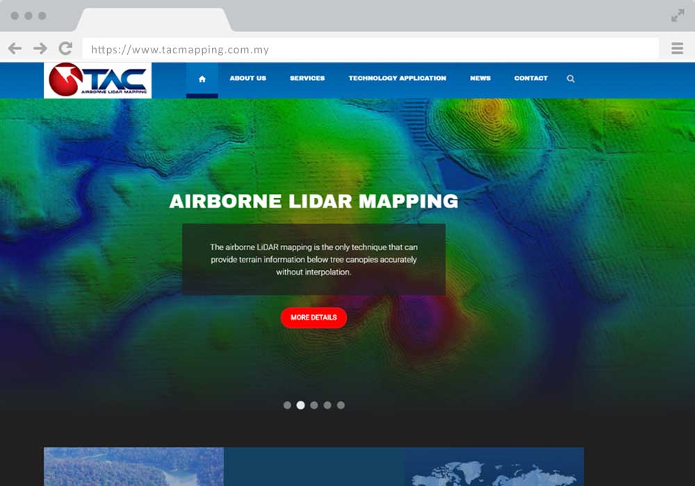 TAC Mapping website project by EZU