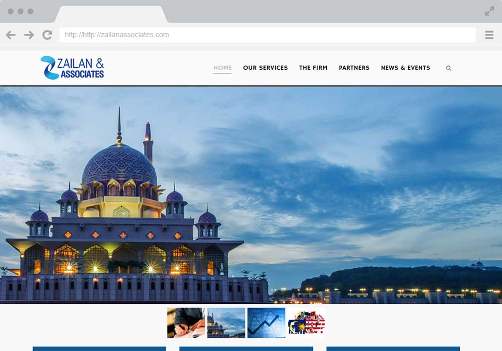 Zailan website project by EZU